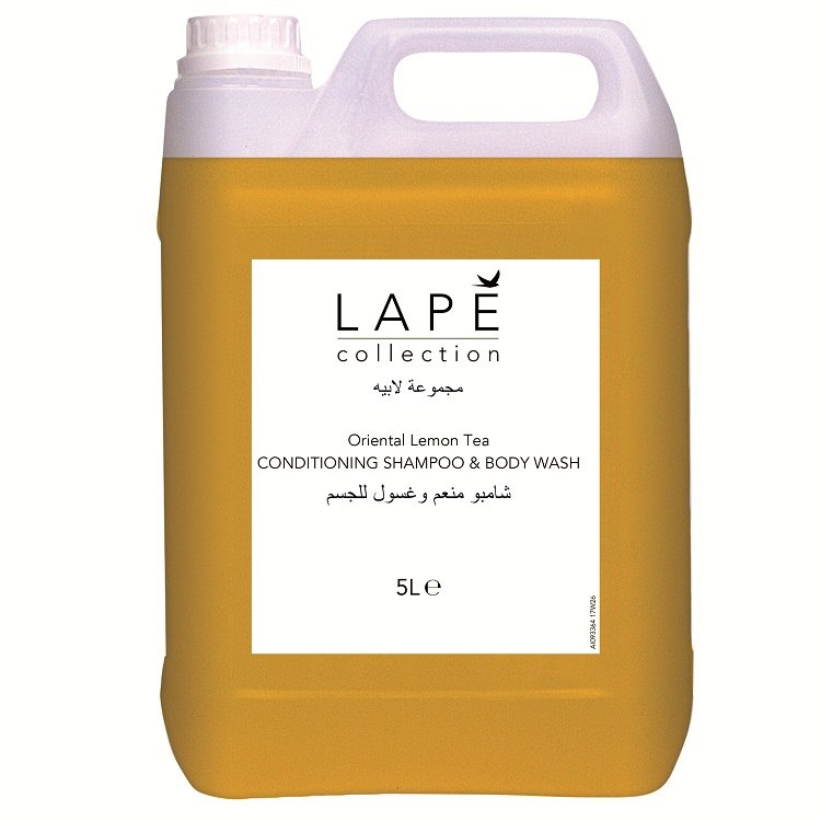 LAPE COLLECTION Oriental Lemon Tea Ekskluzywny szampon do włosów i żel pod prysznic 5l opakowanie uzupełniające