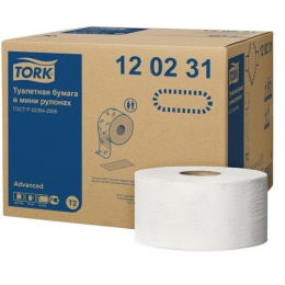 Papier toaletowy 12rolek 170 metrów mini jumbo 120231 TORK