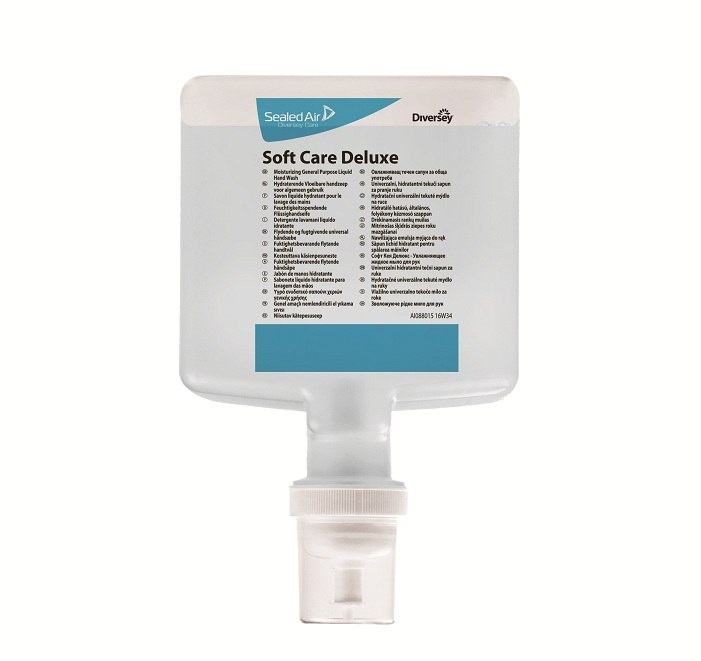 SOFT CARE DELUXE 1,3l nawilżające mydło do rak do dozowników Intelli Care SOFT CARE DELUXE 1,3l nawilżające mydło do rak do dozowników Intelli Care