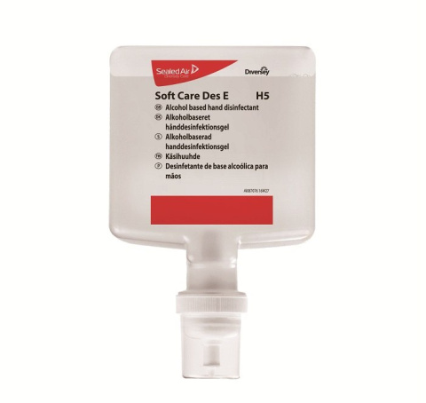 SOFT CARE DES E H5 1,3L Preparat w żelu do dezynfekcji rąk na bazie alkoholu do dozownika Intelli Care