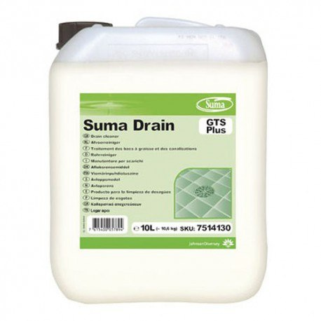 SUMA DRAIN GTS PLUS 10L preparat do udrożniania kanalizacji