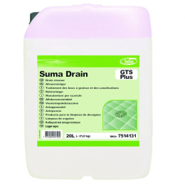 SUMA DRAIN GTS PLUS 20L preparat do udrożniania kanalizacji