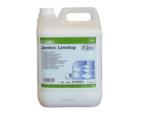 TASKI JONTEC LINOTOP F2m 2x5L polimerowa powłoka zabezpieczająca dla podłóg wykonanych z linoleum TASKI JONTEC LINOTOP F2m 2x5L polimerowa powłoka zabezpieczająca dla podłóg wykonanych z linoleum