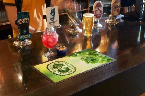 mata reklamowa z logo