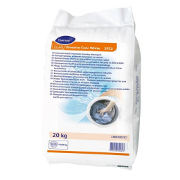 CLAX BIOEXTRA conc white 20KG detergentowy, proszkowy preparat piorący, zawiera enzymy