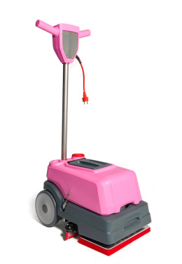 Różowa maszyna do czyszczenia podłóg oscylacyjna elektryczna EXCENTR DAILY 35E